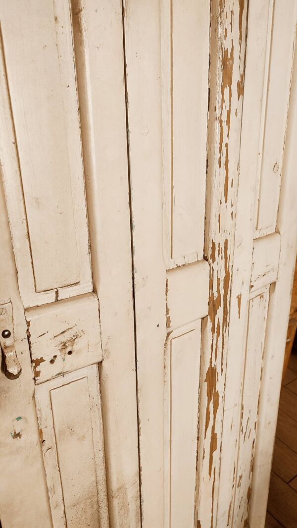 Volet parisien 3 vantaux en pitchpin