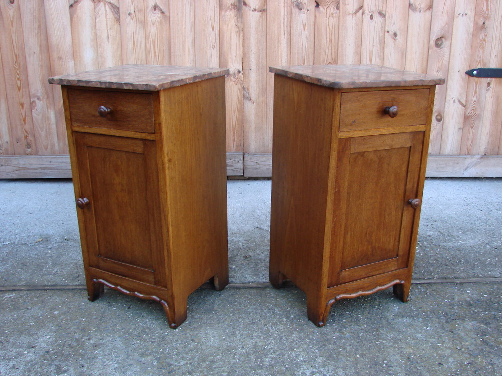 Pair of cupboards from 19th century
