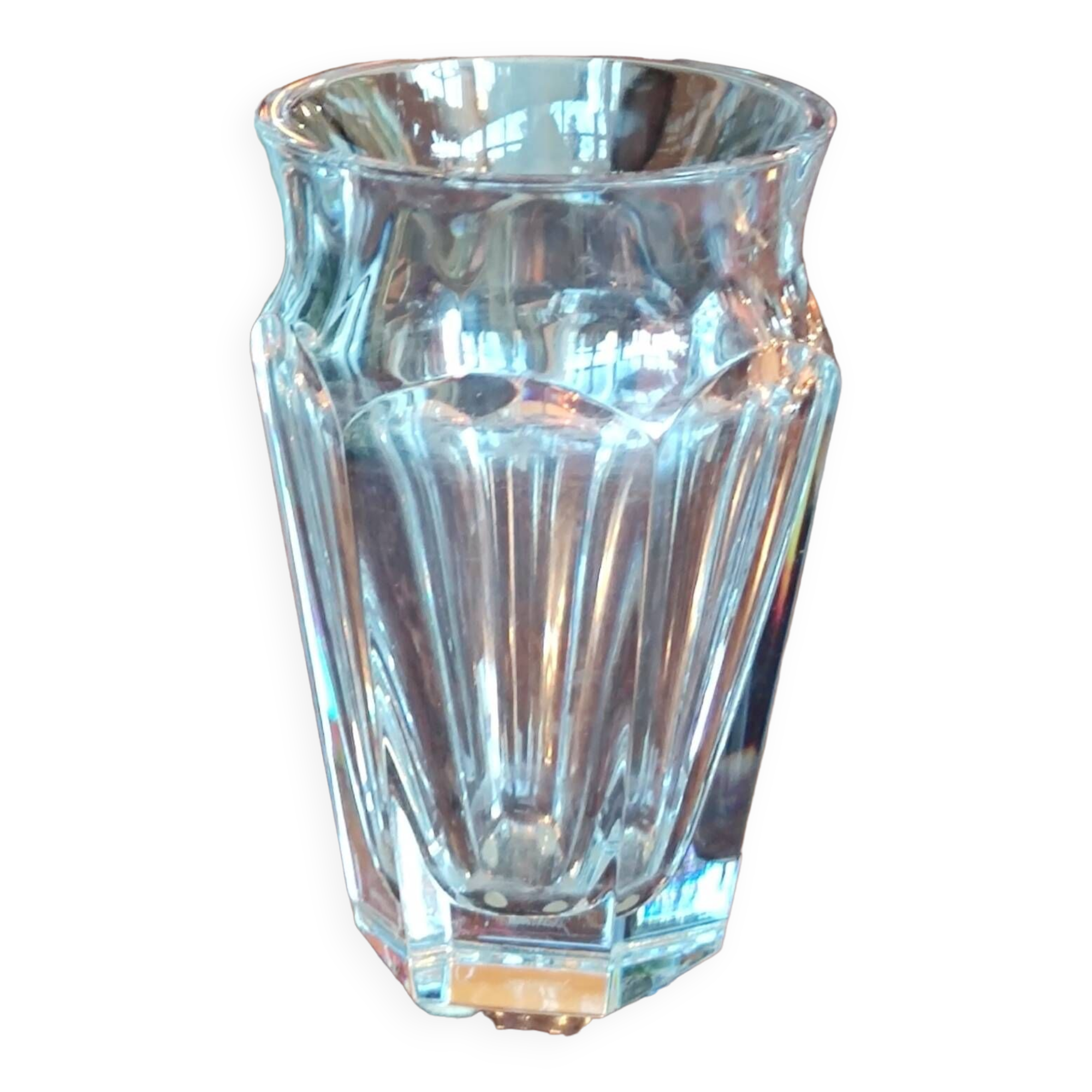 Old small Baccarat crystal vase