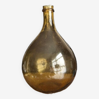 Ocher 2 liters demijohn