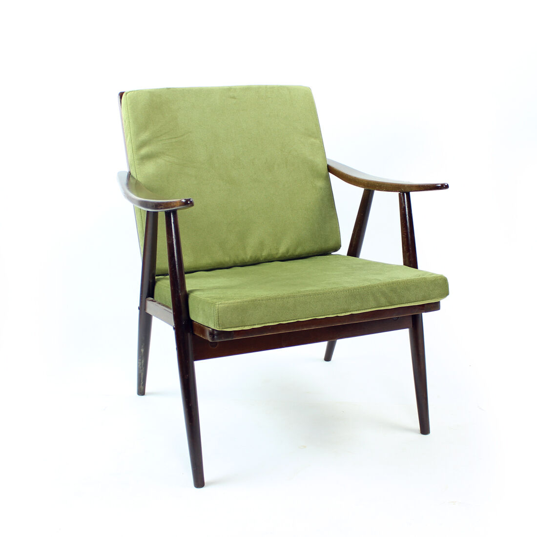 Boomerang Armchair From Ton, Czechoslovakia, 1960s