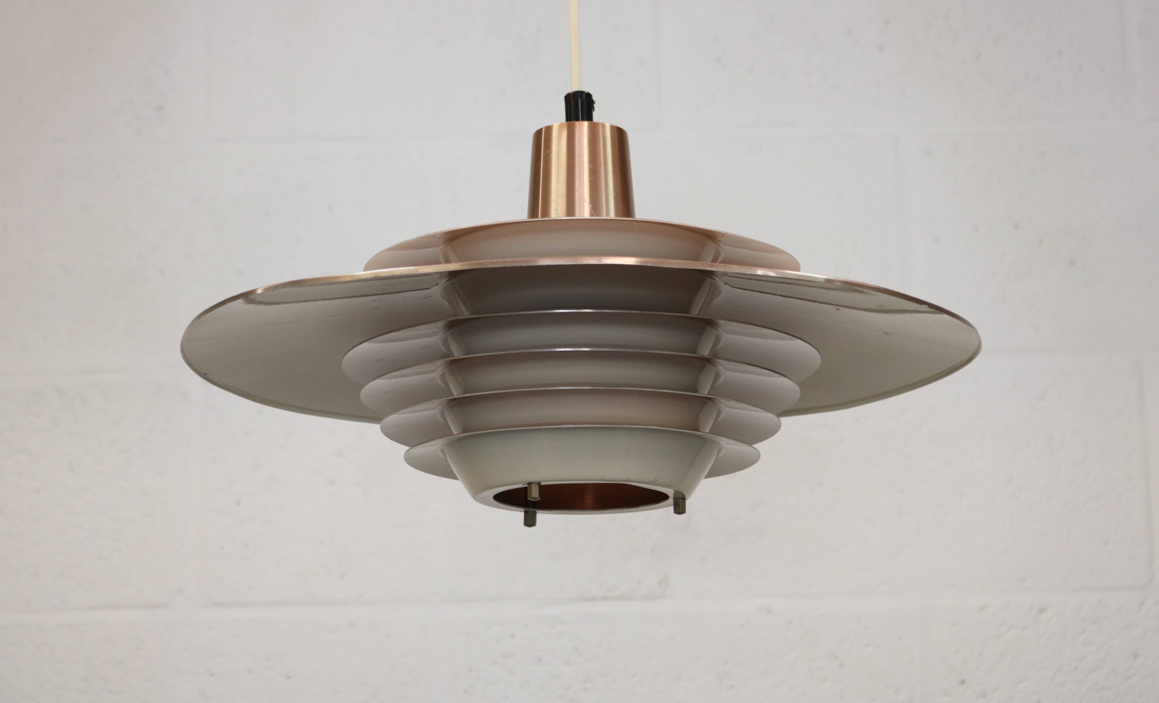 Very rare old Danish design lamp by Teknika model 410 - 60's