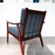 Fauteuil style scandinave années 60
