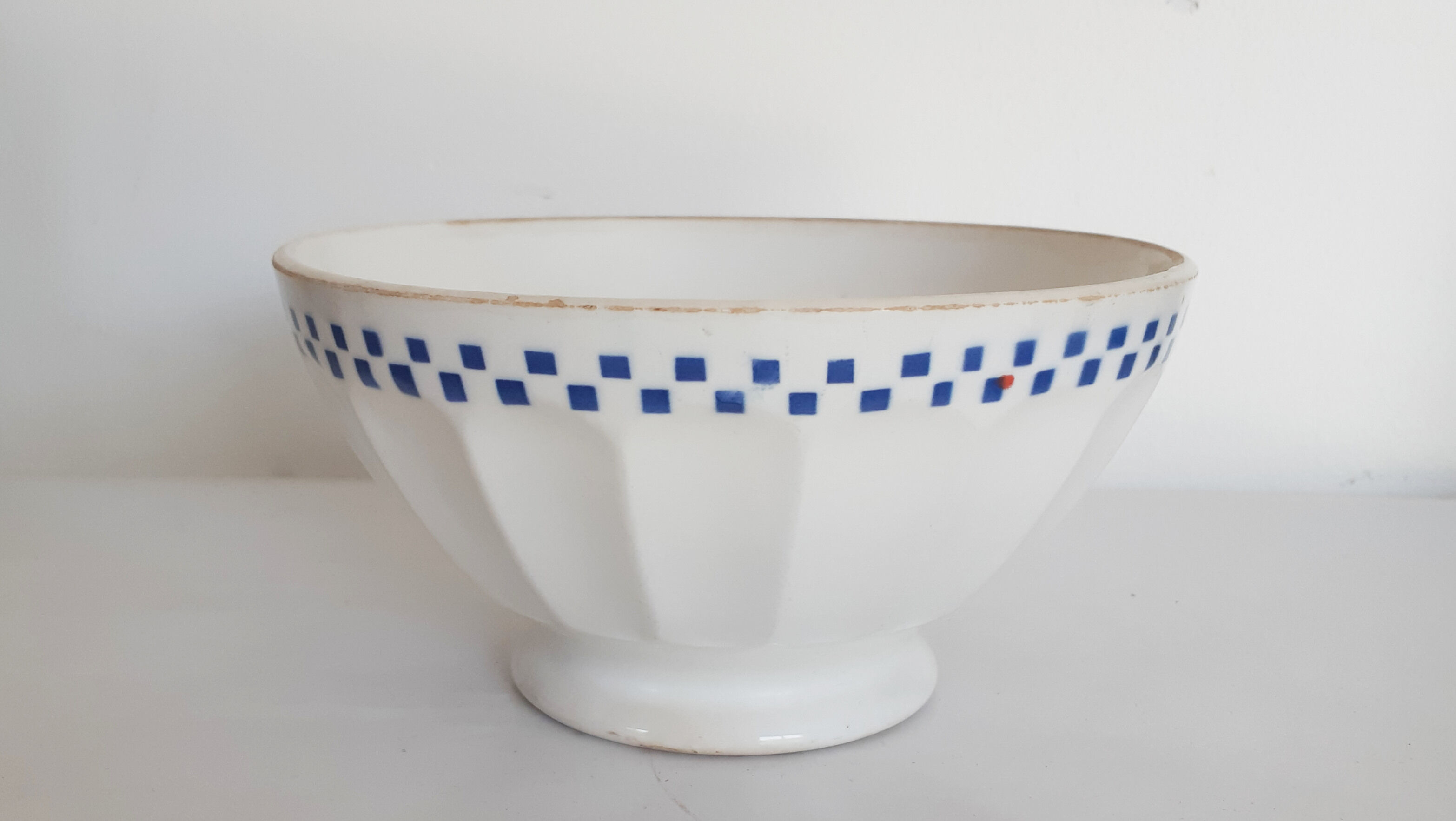 Old pedestal bowl