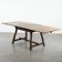 Table à manger extensible suisse antique en chêne du milieu du XIXe siècle