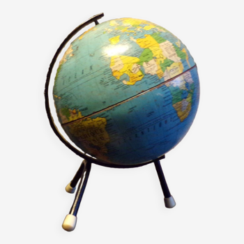 Globe terrestre Taride 1960 Ø12cm