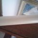 Art deco tray metal and mirror