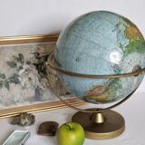 Globe in relief, Scan-Globe Denmark, gyroscope, 30 cm