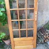 Porte vitrée ancienne en bois