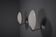 Set of metal Stilnovo Mod. 232 sconces by Bruno Gatta, Italy 1962