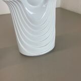 Set of 2 original porcelain op art vase made by Royal Bavaria Kpm Germany, 1970s