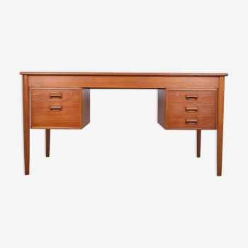 Danish teak desk by Børge Mogensen Søborg Furniture, 1960s