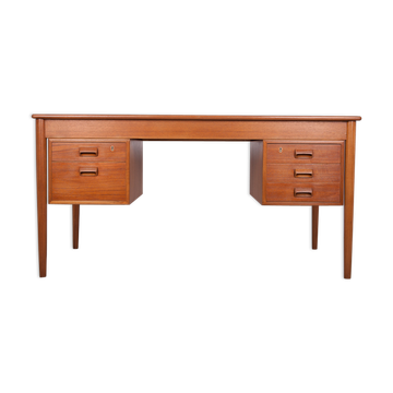 Danish teak desk by Børge Mogensen Søborg Furniture, 1960s