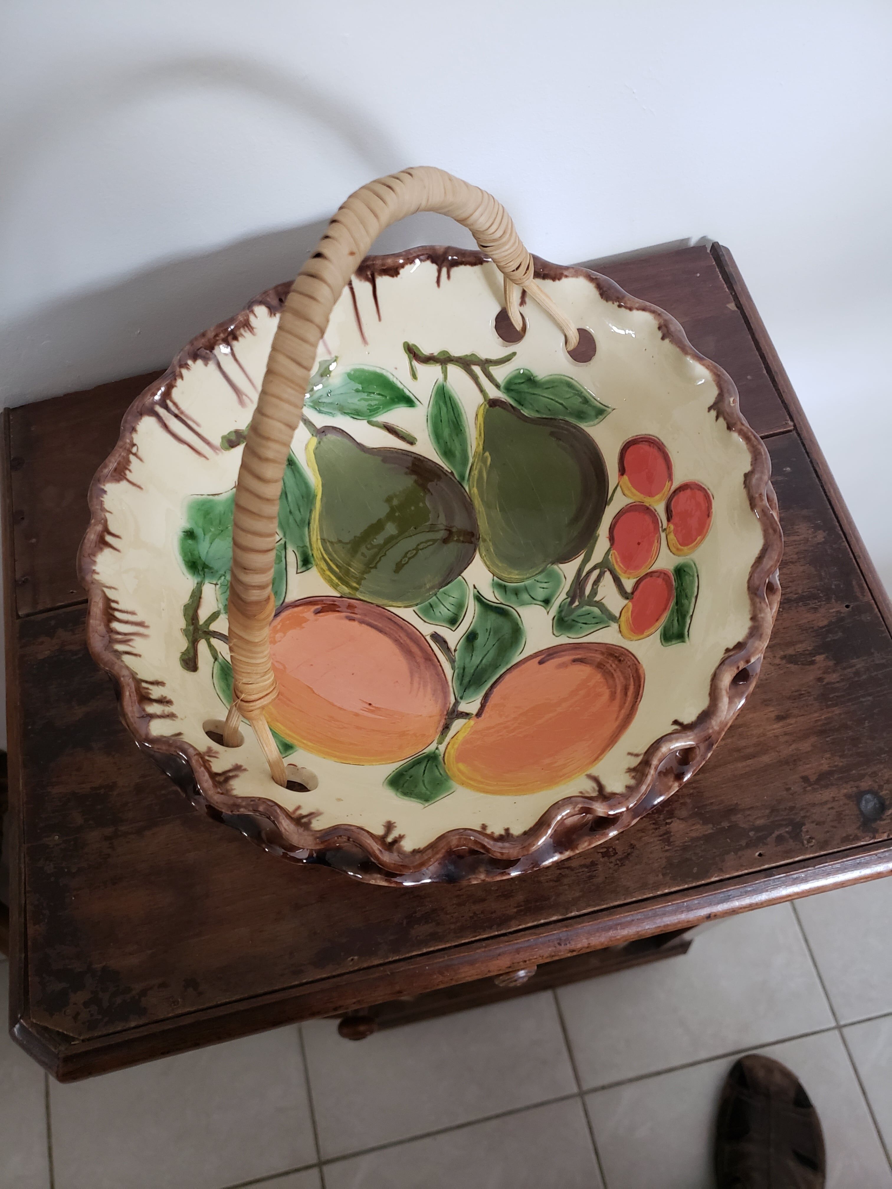 Vintage fruit basket