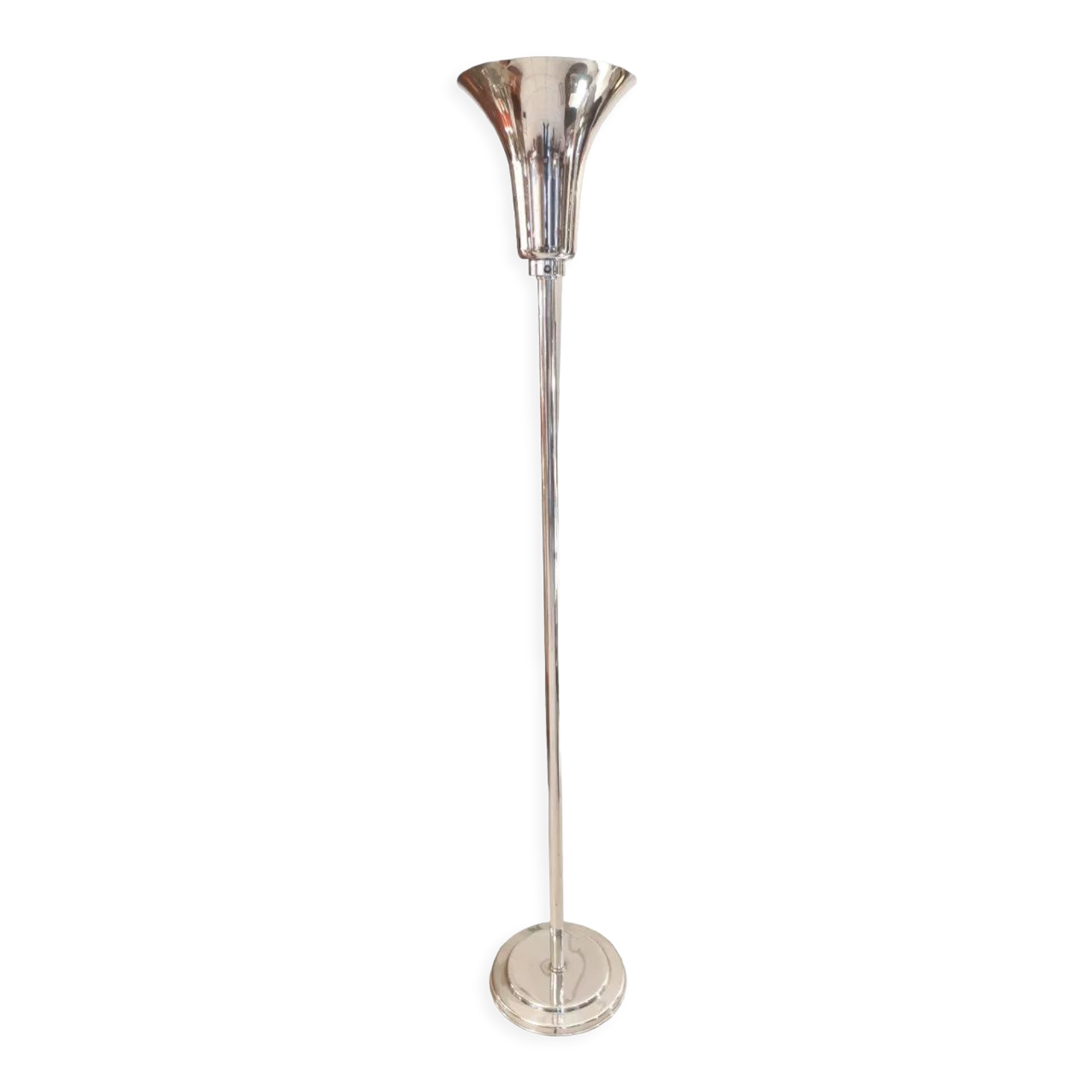 Chrome floor lamp 1930