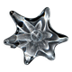 Baccarat splash star pocket bowl in molded crystal design 1950-1960