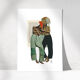 Print collage format A3. Caracol