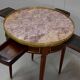 Table Bouillotte in mahogany, Louis XVI style - 20th century