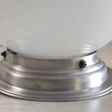 20cm opaline globe ceiling or table lamp - mid-20th century