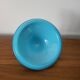 Turquoise Blue Opaline Glass Candy Box