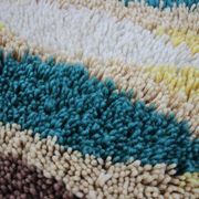 Petit tapis de design des années 50 dans le style Ege Rya, Danemark, 1970.