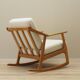 Oak rocking chair, Danish design, 1960s, designer: H. Brockmann Petersen, p