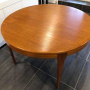Round table "furniture tv paris" Scandinavian vintage, 1960s
