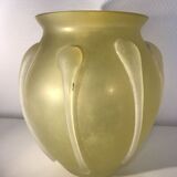 Vase Murano Scavo Coroso Seguso Glassware circa 1950
