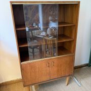 Vintage display cabinet bookshelf