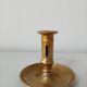 Set of 2 brass cellar rat candlesticks