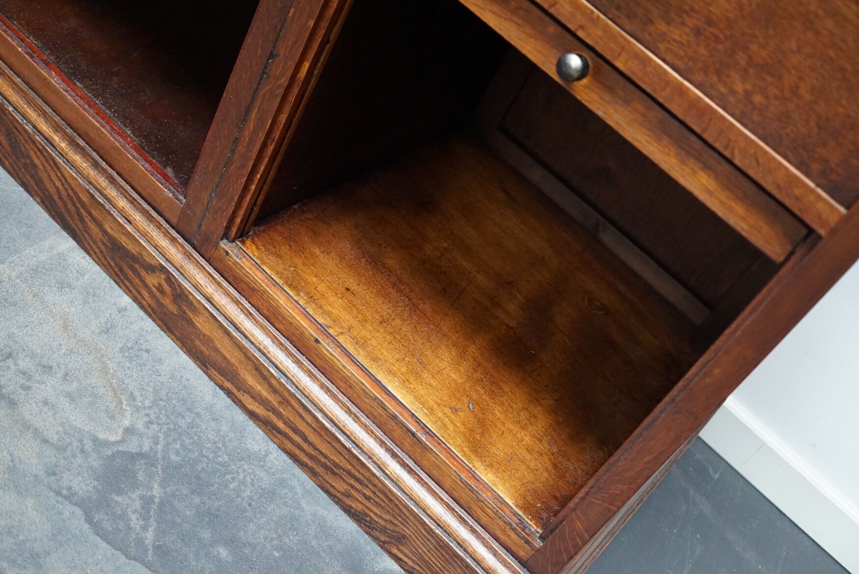 Dutch oak sideboard filing cabinet, 1930s