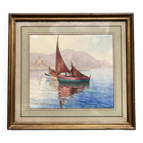 Geo Duchesne (20th century), Framed and signed marine