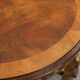 Renaissance‑Style Round Walnut Coffee Table, France – Late 19th Century
