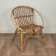 Fauteuil rotin annnées 60