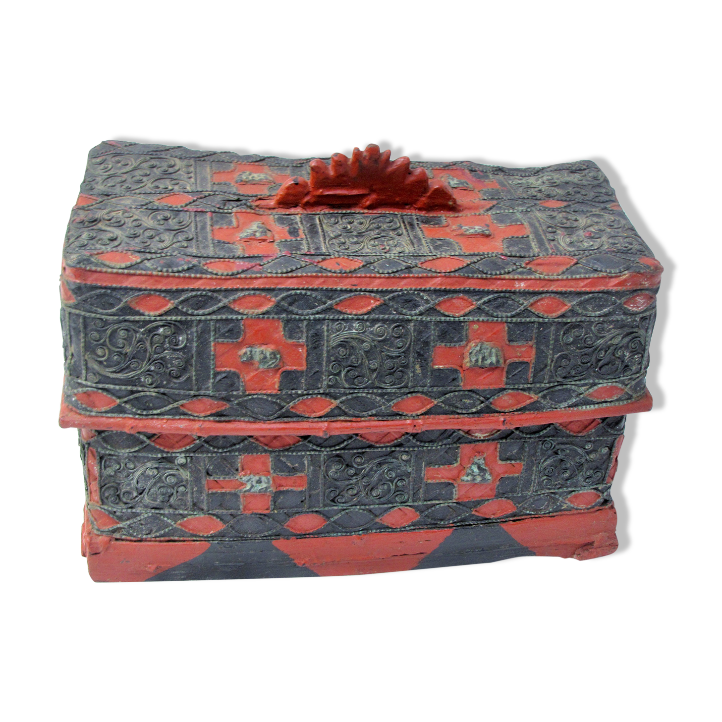 Burma Laque Offering Box