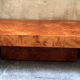 Table basse loupe d'orme  1970