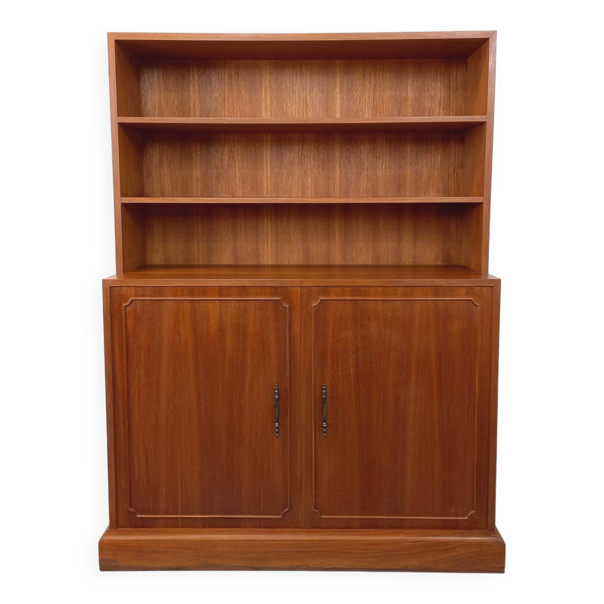 Vintage teak storage bookcase from the 60s