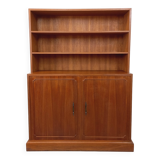 Vintage teak storage bookcase from the 60s