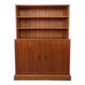 Vintage teak storage bookcase from the 60s
