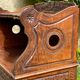 Louis XVI style walnut bedside table