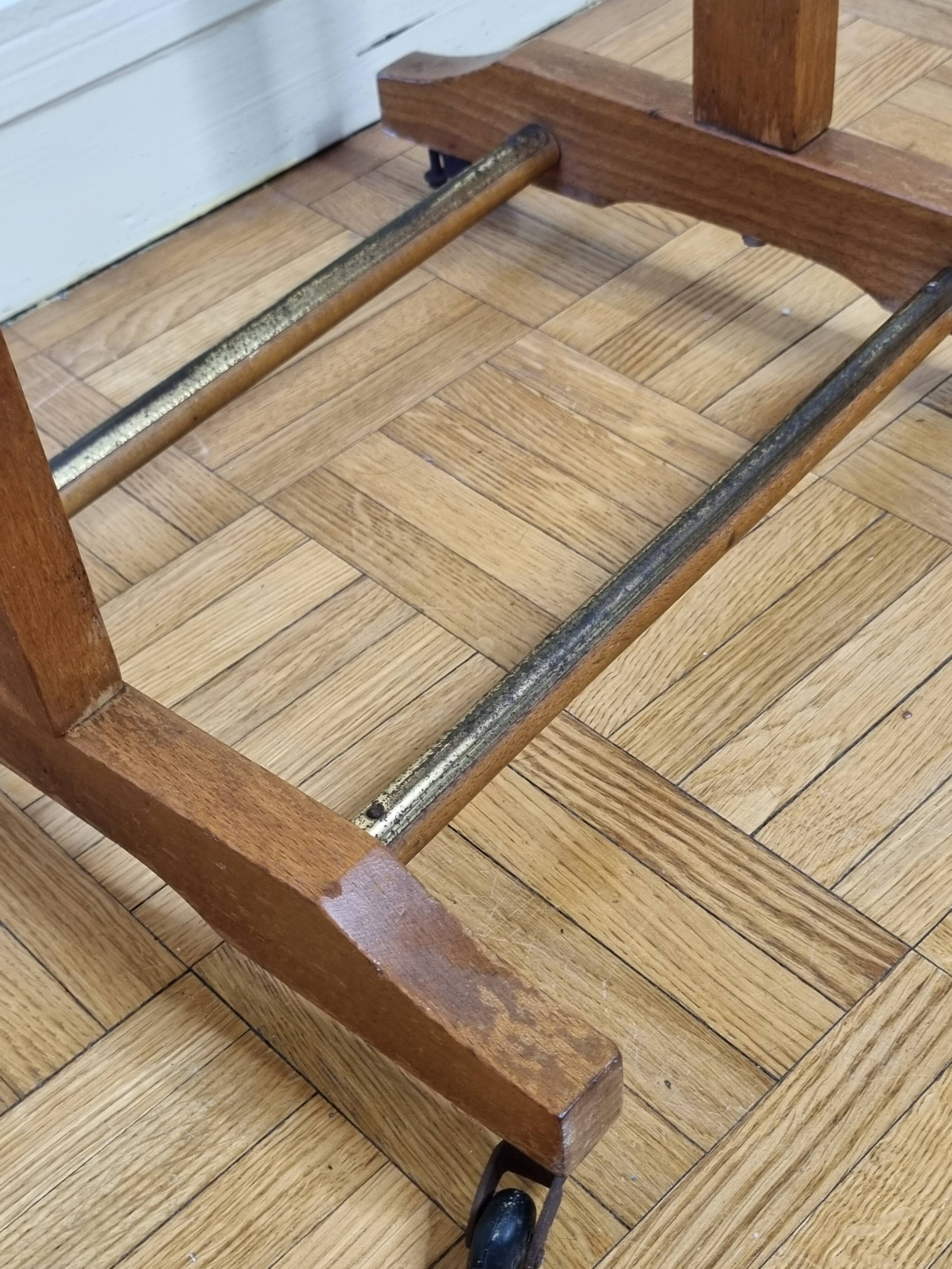 Fratelli Reguitti valet in blond wood, 1950s