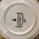 Set of 5 decorative plates Gien by Hughette Sainson