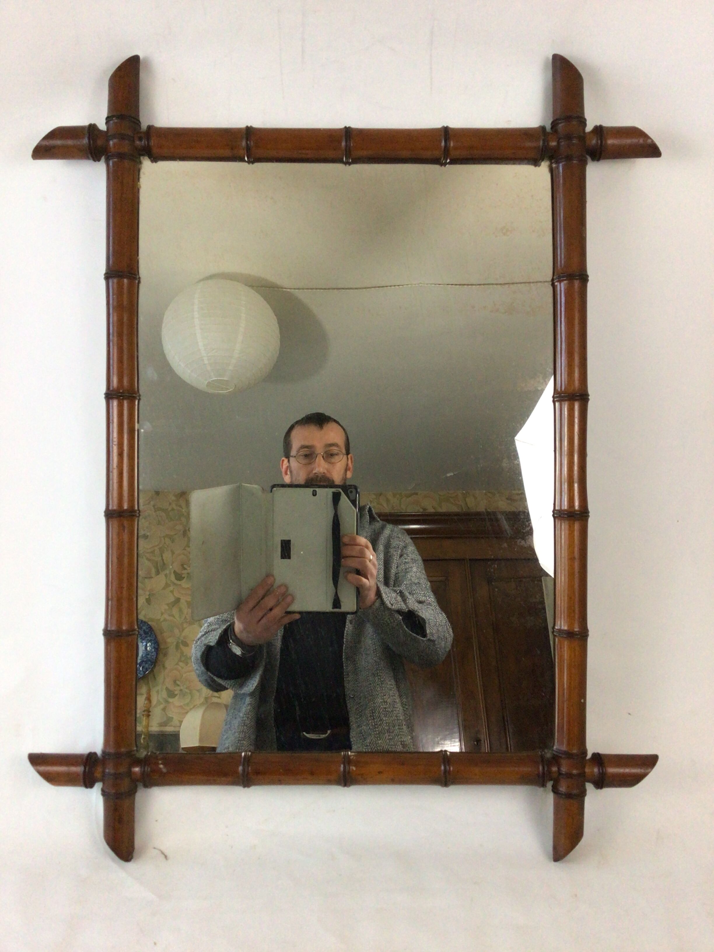 Bamboo mirror 1920, H.79