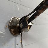 Early Rademacher wall lamp with large enamel shade