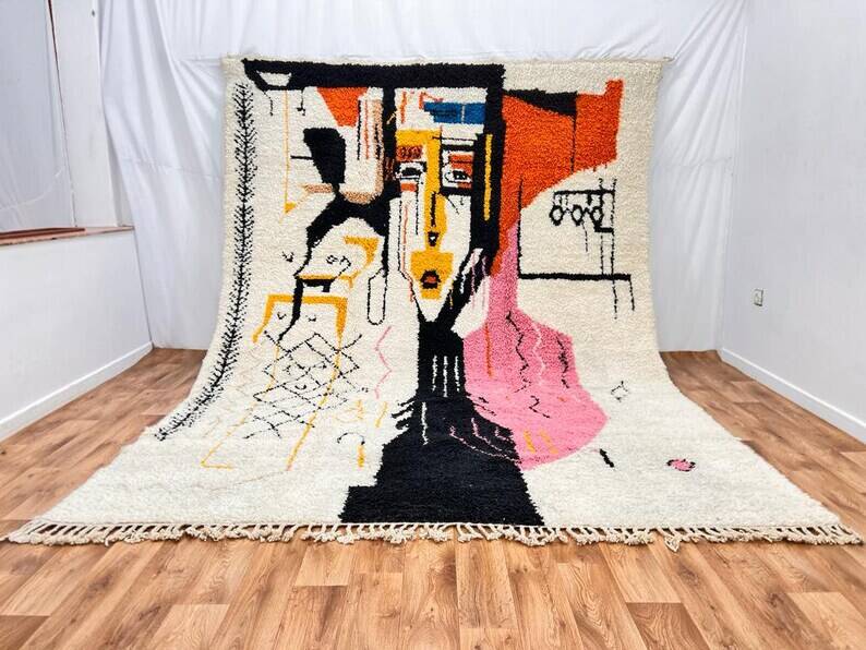 Moroccan rug, Beni Mrirt rug 150/250cm