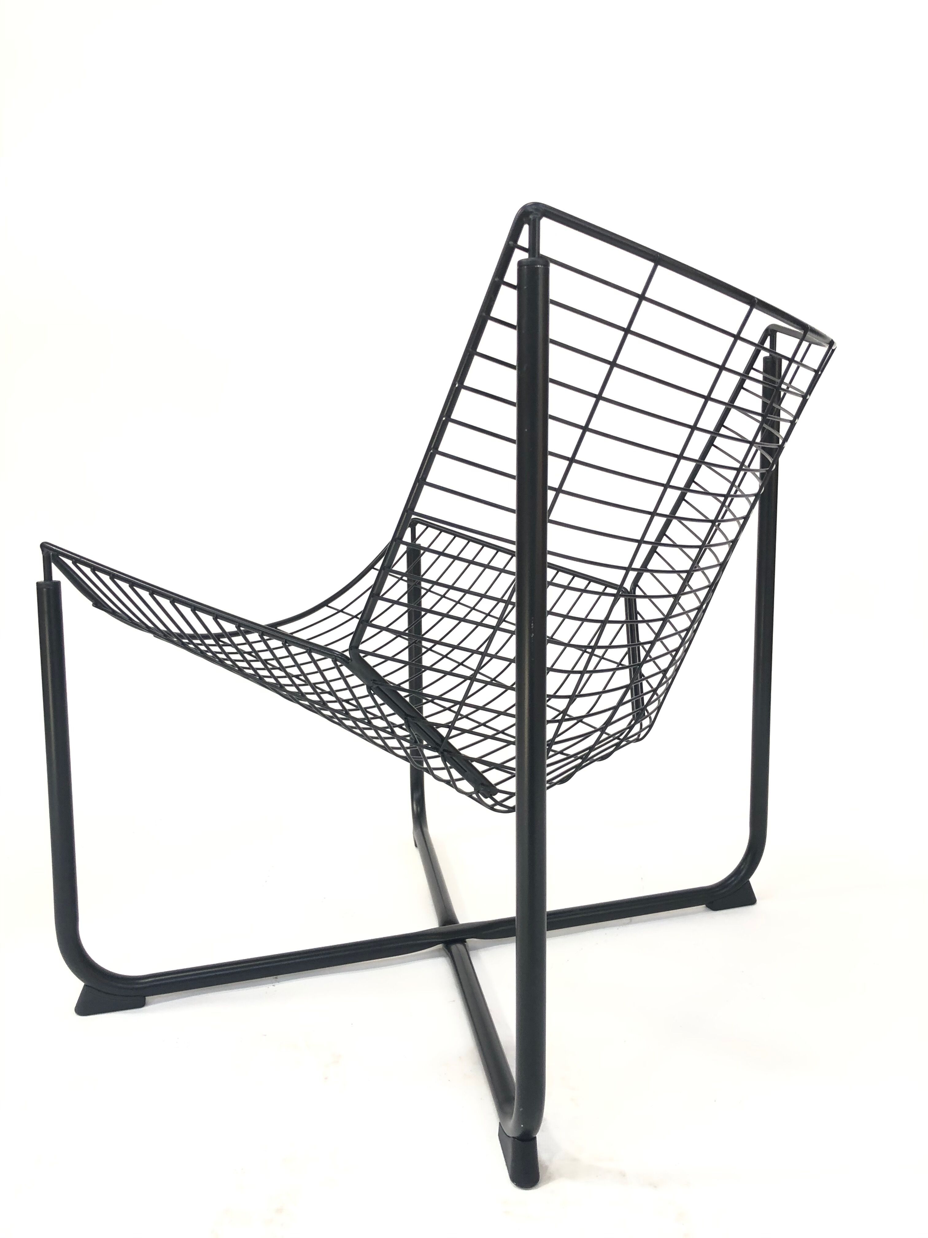 Vintage niels Gammelgaard Jarpen chair for black Ikea