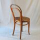 Thonet chair N°14 1/2, flowered wood seat -1900 -