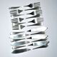 Christofle Spatours 12-piece fish cutlery set: 6 forks + 6 fillet knives