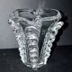 Vintage Vallerysthal crystal vase