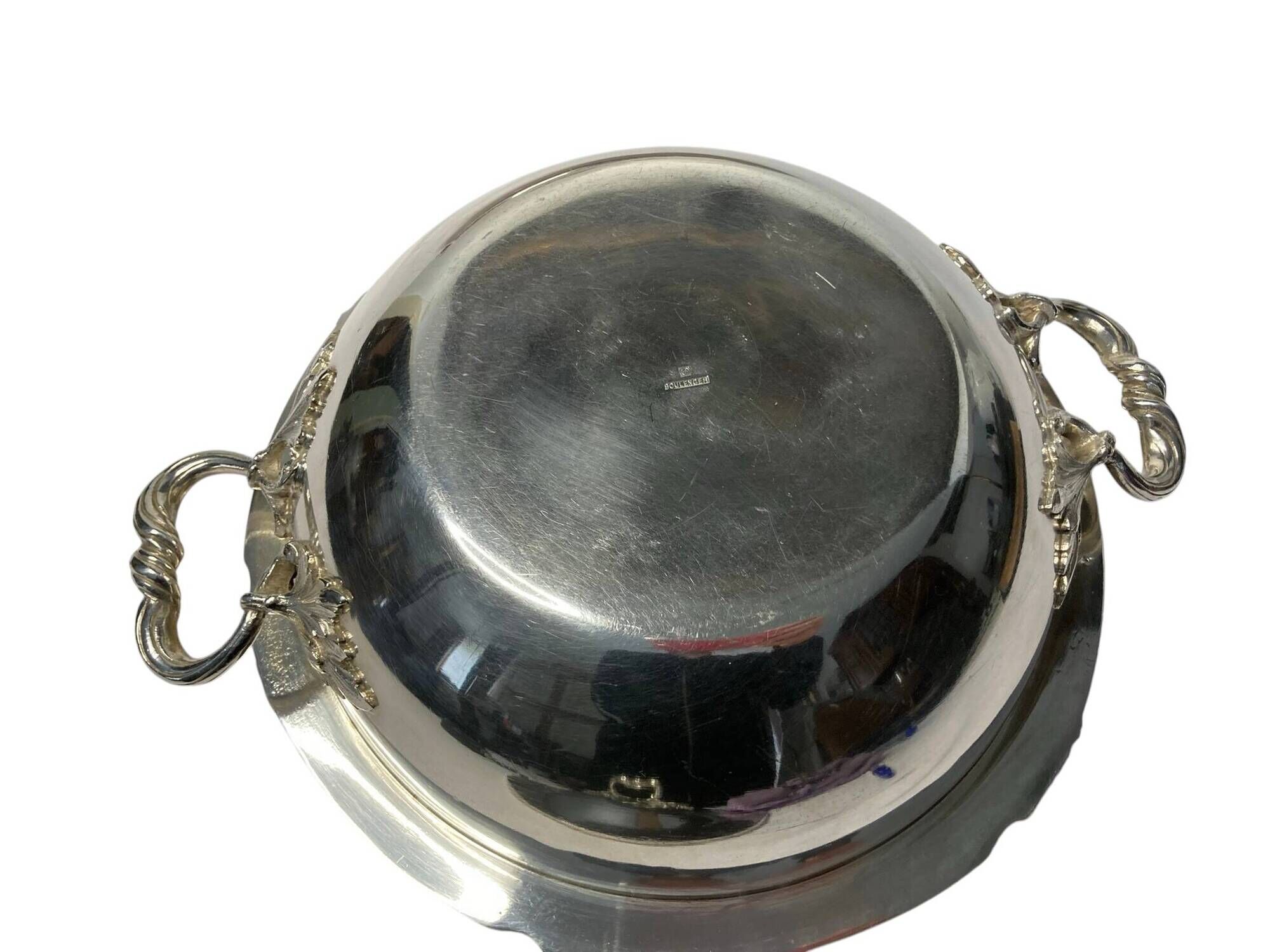 Boulenger, greengrocer and silver-plated metal display from the late 19th century.
